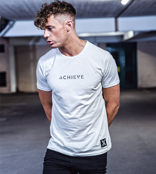 Achieve Front & Back T-Shirt - White