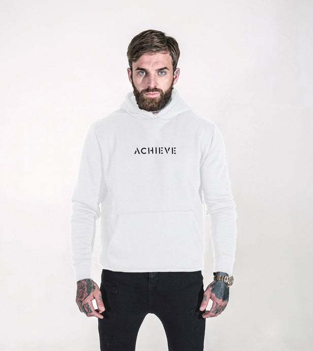 Achieve Signature Hoodie - White